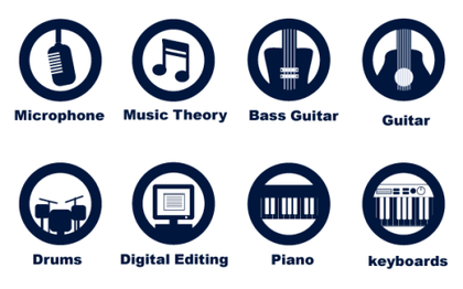 Free Music Icons Vector Set