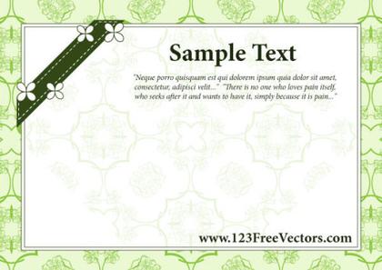 Wedding Greeting Card Vector