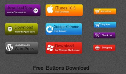 Free Vector Button Download