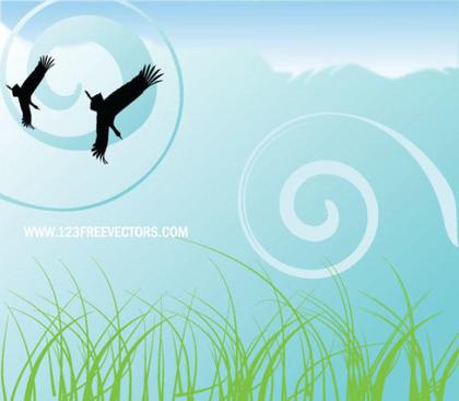 Nature Background Free Vector