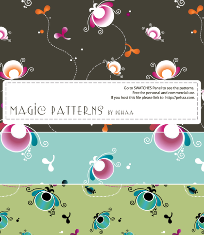 Magic Patterns – Free Resources for Photoshop and Illustrator