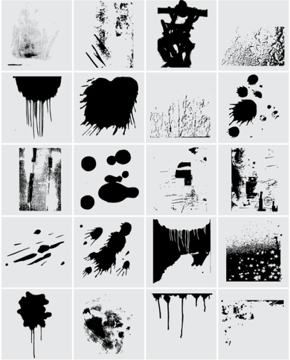 Spray Paints Illustrator