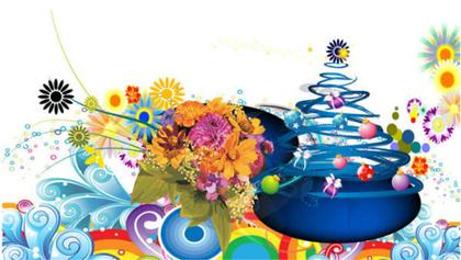 Winter Background Vector