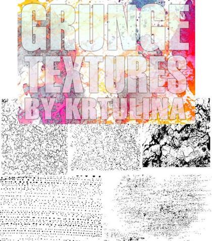 Vector Grunge Textures