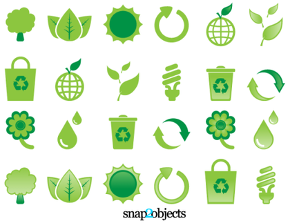 Free Ecological Vector Design Elements