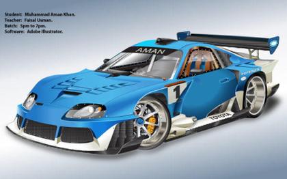 Toyota Supra Vector Free