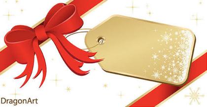 Holiday Greetings E-Card Vector
