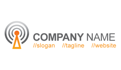 Transmission Signal Logo Vector Free