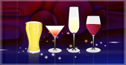 Juice Glass Vector Free