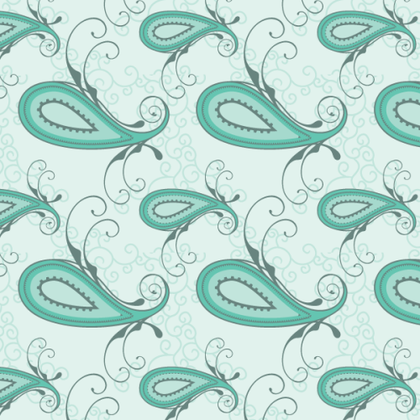 Paisley Seamless Pattern Vector Free