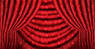 Red Vector Curtain