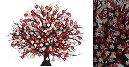 Free Blossom Tree Vector