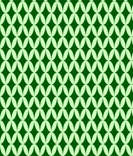 Green Diamond Pattern