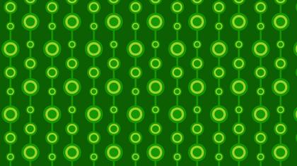 Free Download Dark Green Seamless Geometric Circle Pattern Background