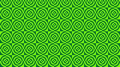 Neon Green Quarter Circles Pattern Background Image