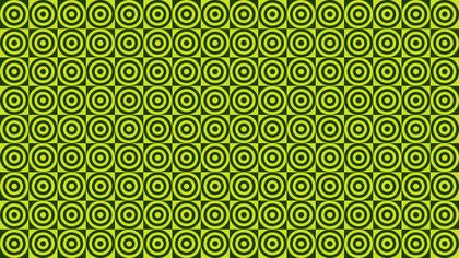 Green Concentric Circles Pattern