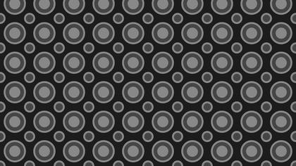 Free Download Black Seamless Geometric Circle Background Pattern ...