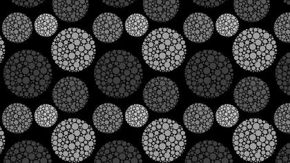 Black Dotted Circles Pattern