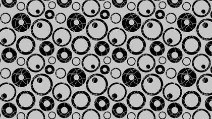Free Download Black and Grey Circle Background Pattern Graphic