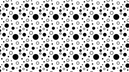 Blue Seamless Random Dots pattern