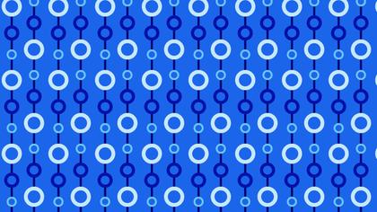 Cobalt Blue Circle Background Pattern