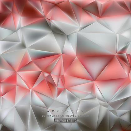 Pink Gray Low Poly Background