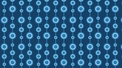 Dark Blue Geometric Circle Pattern Background Design