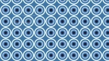 Blue Circle Pattern