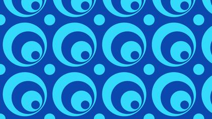 Free Download Blue Seamless Circle Background Pattern Graphic