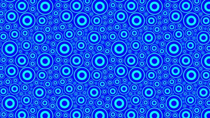 Cobalt Blue Circle Background Pattern