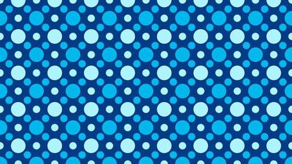 Blue Geometric Circle Background Pattern Vector Image