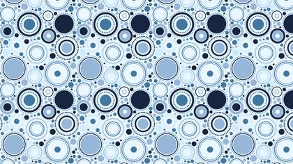 Blue Circle Pattern