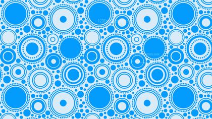Blue Circle Pattern Vector Graphic