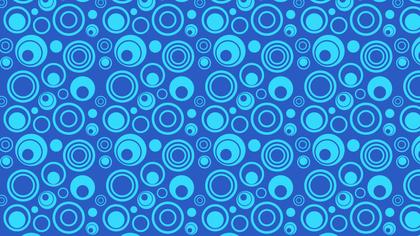 Blue Seamless Geometric Circle Pattern Image