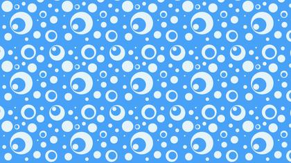Blue Seamless Geometric Circle Background Pattern Image