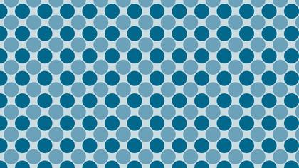 Blue Circle Background Pattern Vector