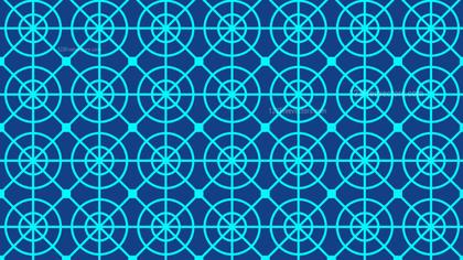 Blue Geometric Circle Pattern Background Graphic