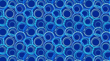 Blue Geometric Circle Background Pattern