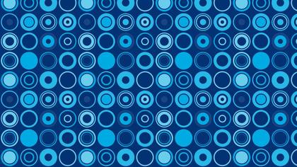 Blue Circle Pattern