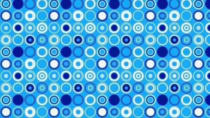 Blue Circle Background Pattern Illustrator