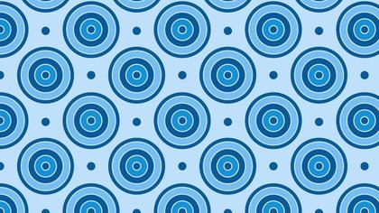 Blue Circular Pattern