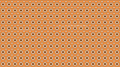 Brown Seamless Geometric Circle Background Pattern