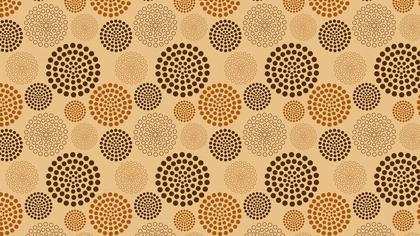 Free Download Brown Circle Pattern Background