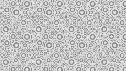 Light Grey Circle Pattern