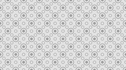 Light Grey Circle Pattern