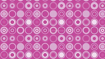 Pink Circle Pattern