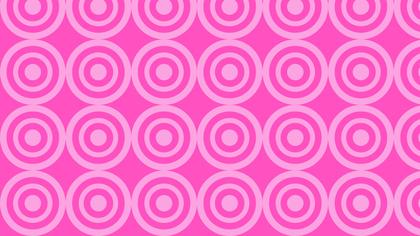Pink Circle Pattern