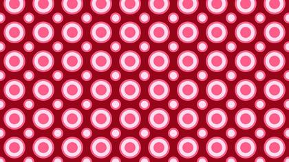 Pink Circle Pattern