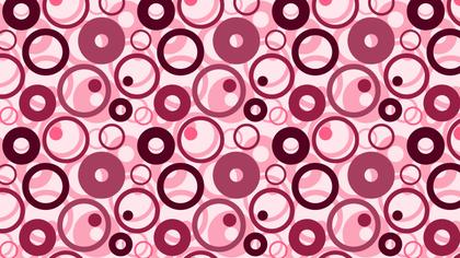 Pink Circle Pattern