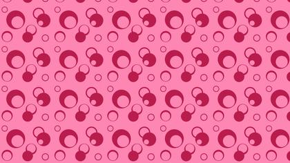 Pink Circle Pattern
